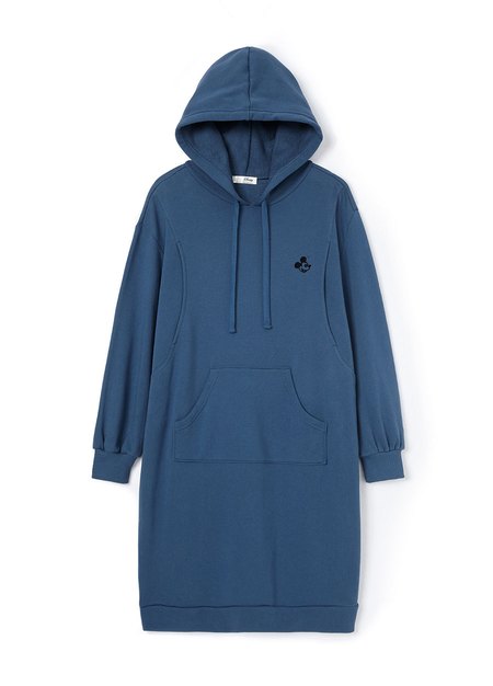 迪士尼米奇寬鬆連帽孕哺洋裝