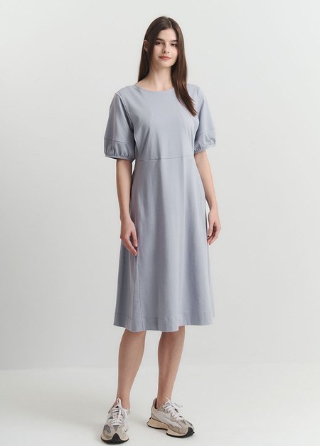 簡約公主袖孕哺洋裝