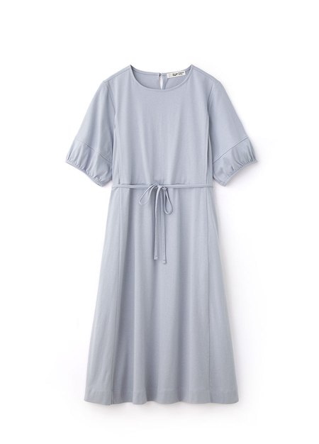 簡約公主袖孕哺洋裝