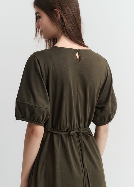 簡約公主袖孕哺洋裝