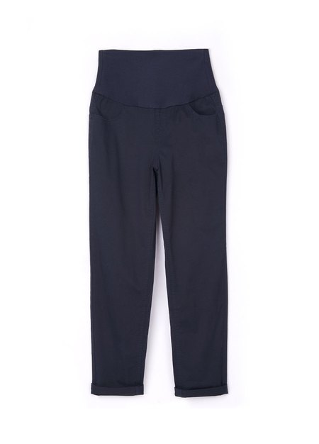 百搭修身上班孕婦褲