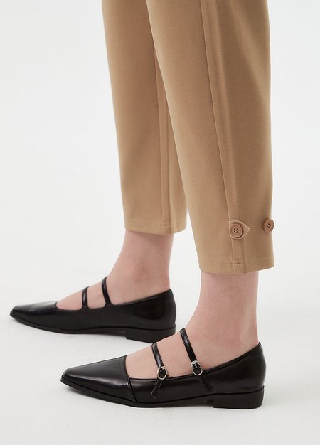 彈力修身錐形孕婦褲