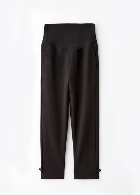 彈力修身錐形孕婦褲