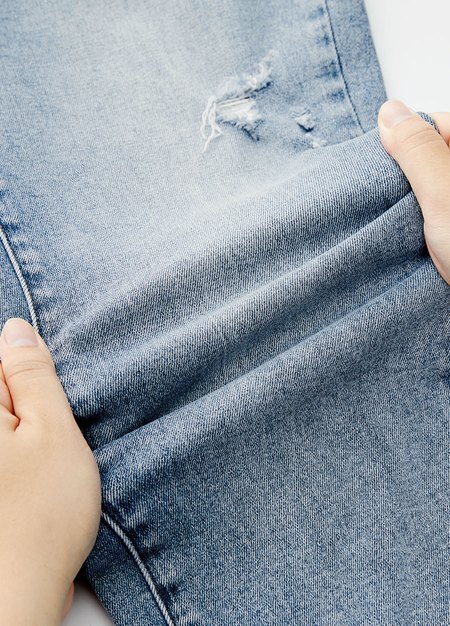 修身男友牛仔孕婦褲