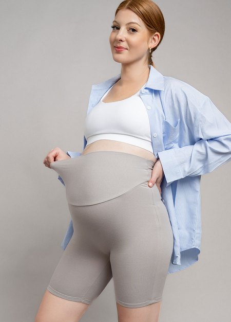 超彈舒適五分瑜珈孕婦褲