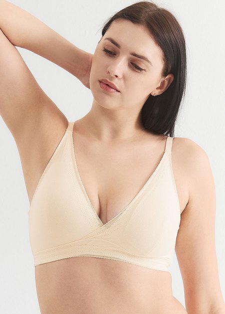 法式蕾絲抗菌月子內衣