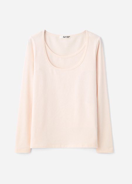 圓領保暖孕哺蓄熱衣