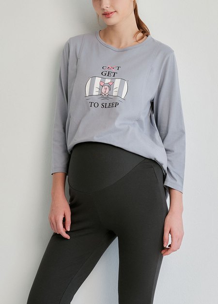 迪士尼維尼小豬孕哺居家服組