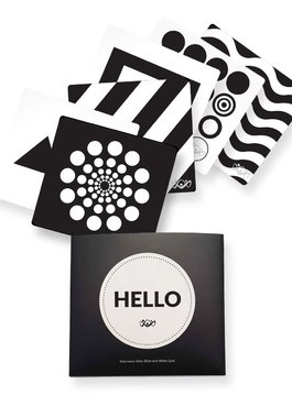 寶寶黑白視覺圖卡