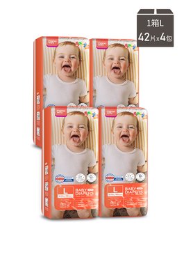 嬰兒尿布/紙尿褲(Lx42片x4包)
