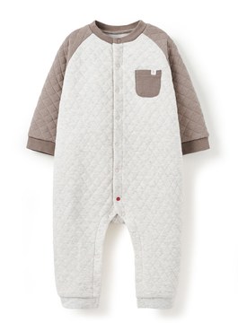 BABY鋪棉長袖連身衣