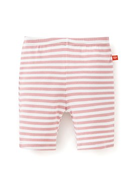 BABY Q彈棉質內搭褲(5分) - 淺粉