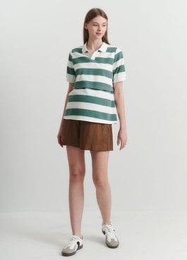 涼感麻料孕婦短褲