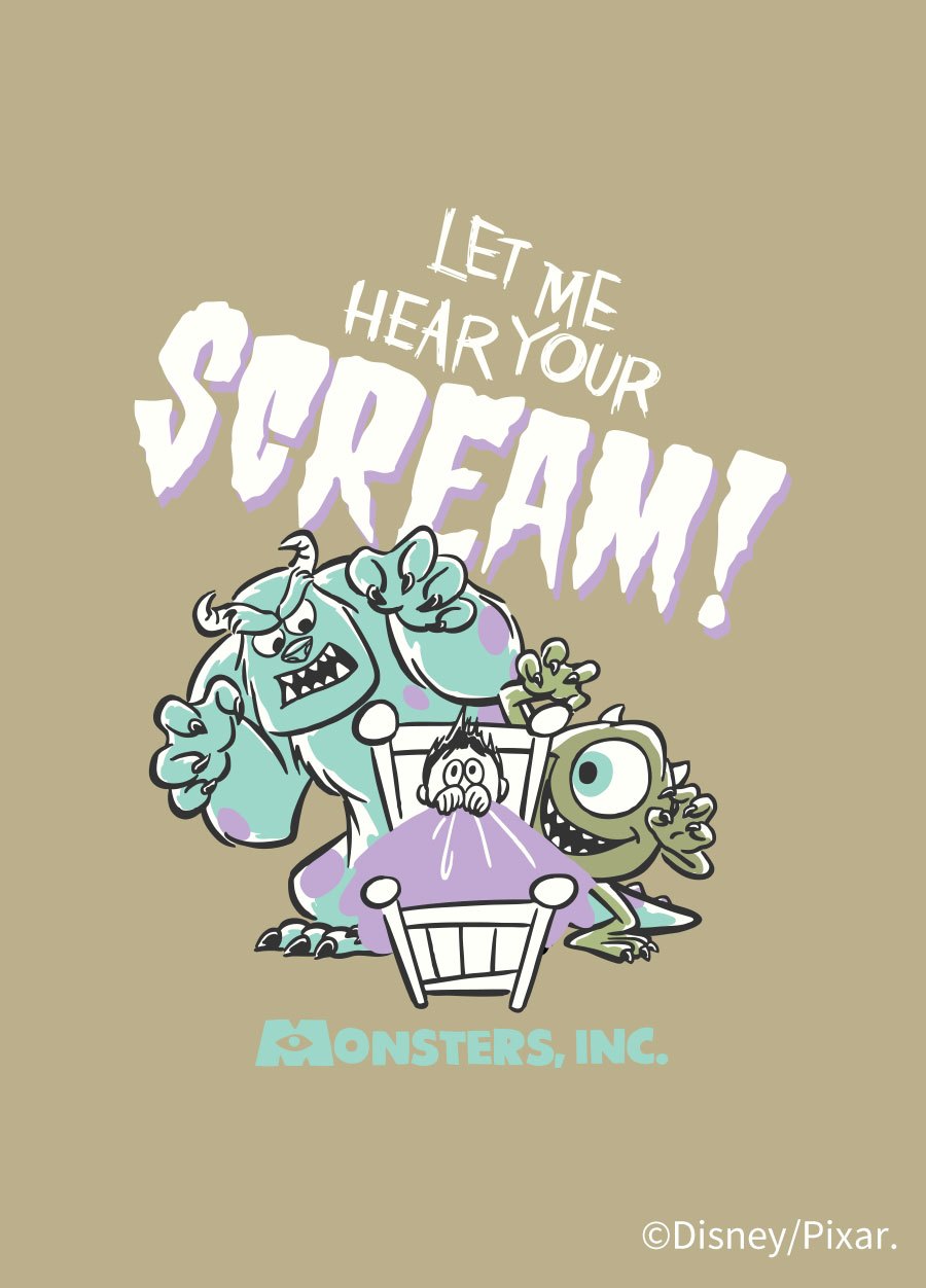 迪士尼怪獸電力公司寬鬆孕哺上衣