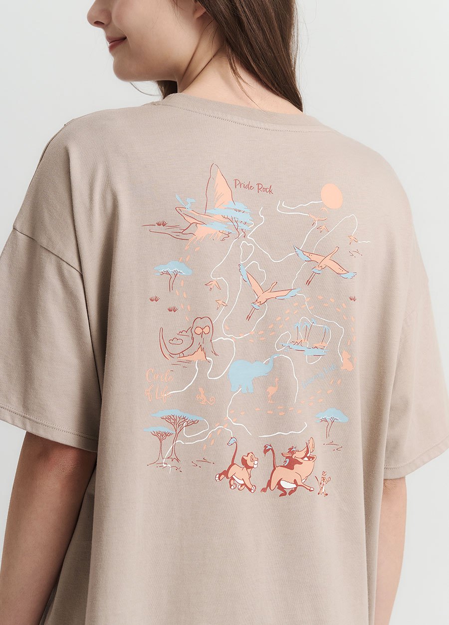 迪士尼獅子王寬鬆孕哺上衣