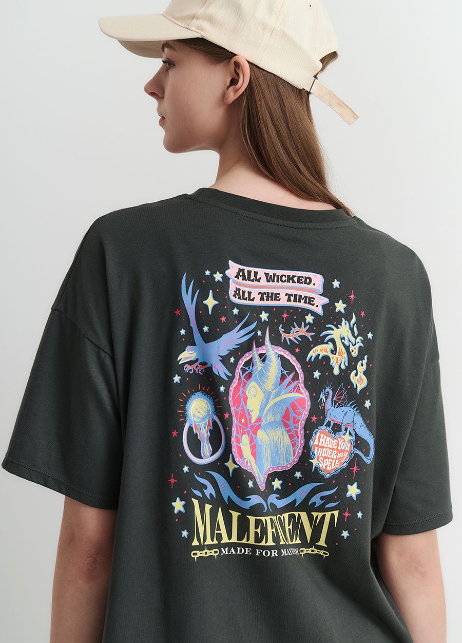 迪士尼黑魔女寬鬆孕哺上衣