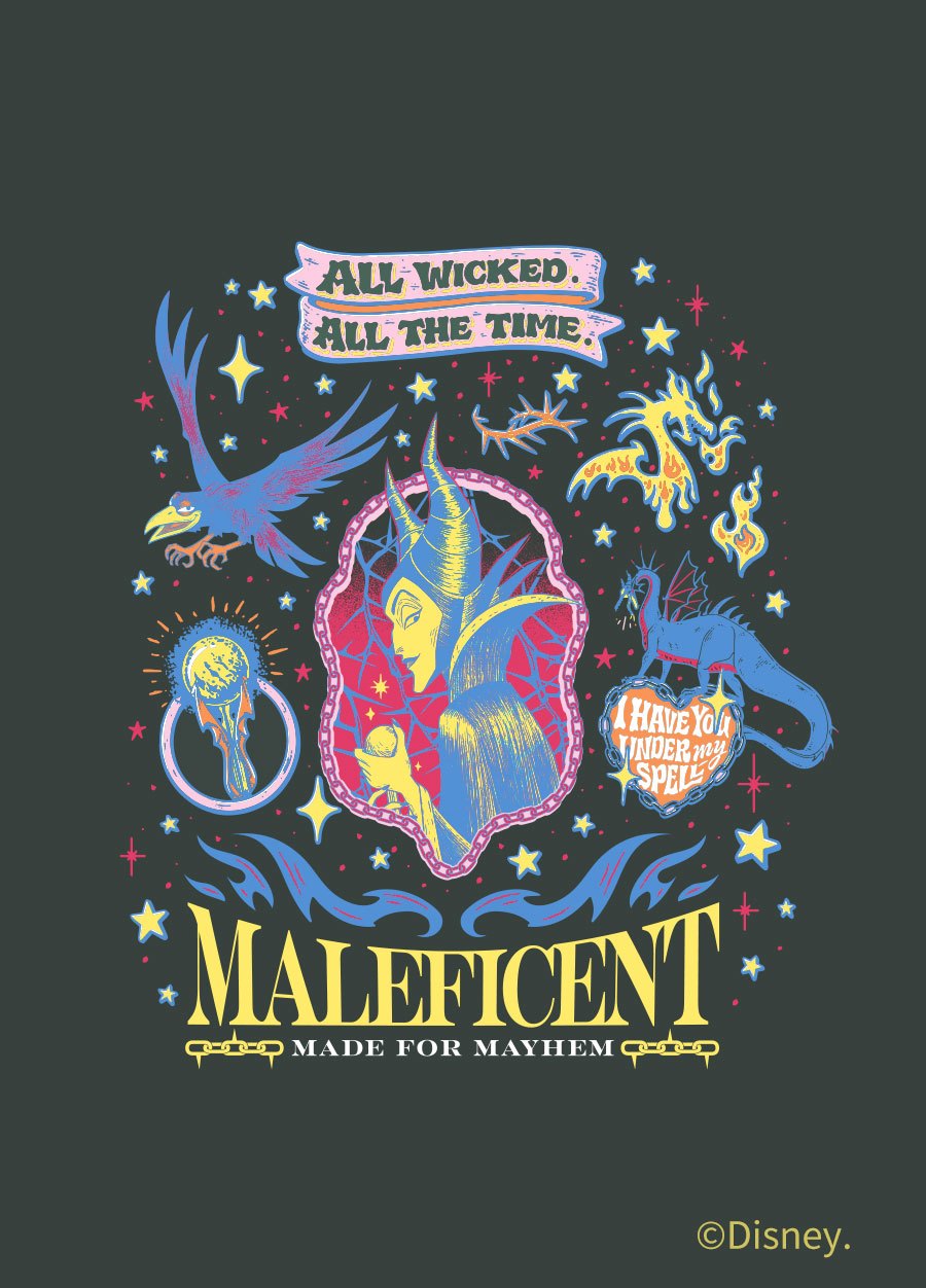 迪士尼黑魔女寬鬆孕哺上衣