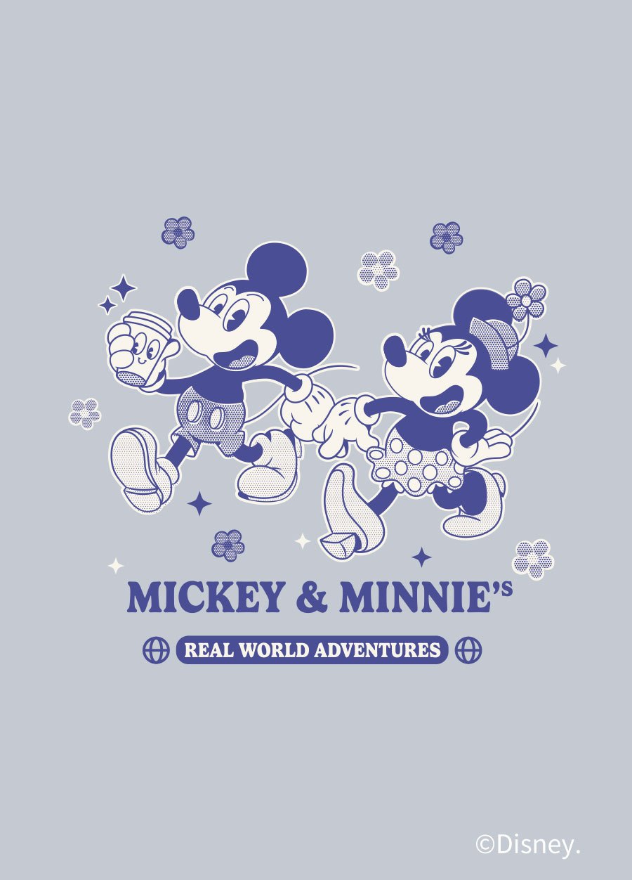 迪士尼米奇&米妮寬鬆孕哺上衣