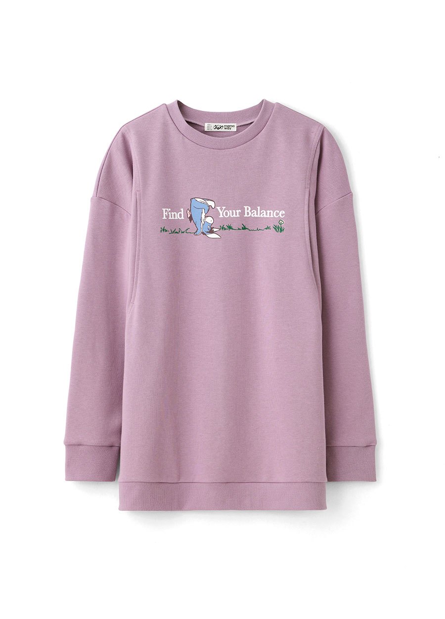 迪士尼維尼好朋友長版孕哺上衣