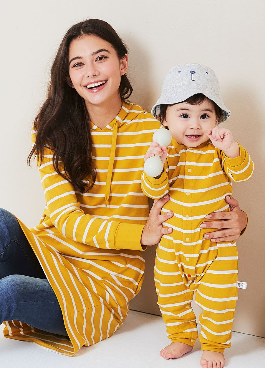 連身帽T孕哺洋裝