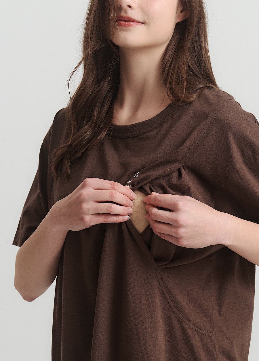 迪士尼奇奇&蒂蒂孕哺洋裝