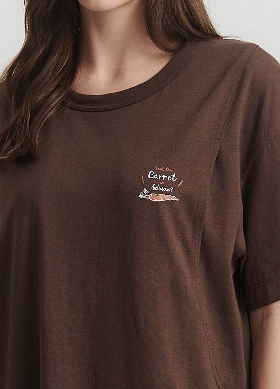 迪士尼奇奇&蒂蒂孕哺洋裝