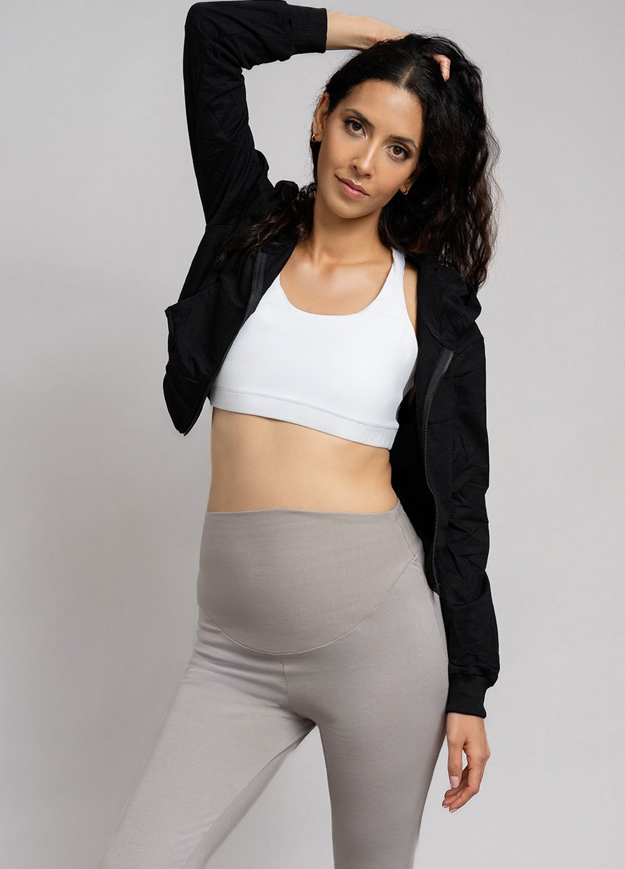 棉質舒適瑜珈孕婦褲