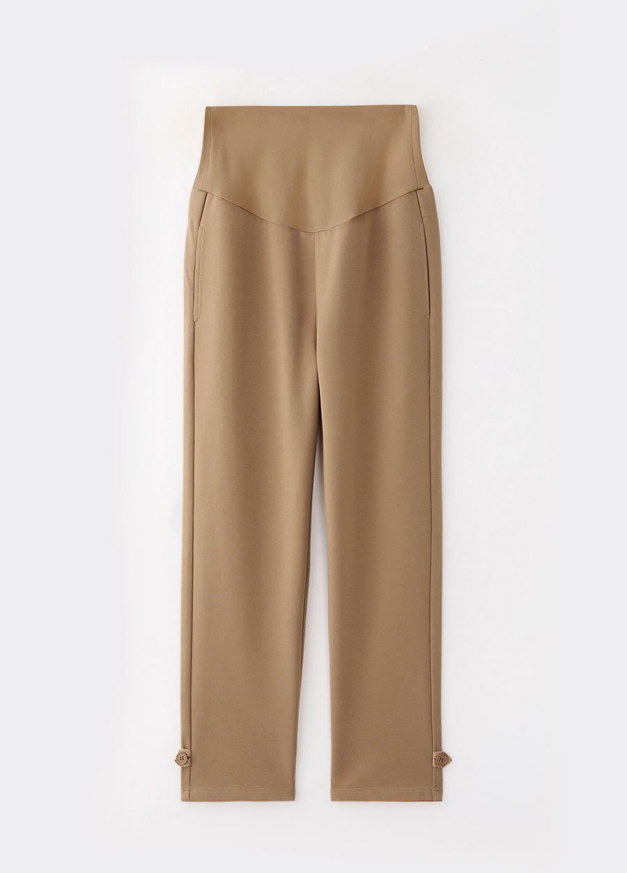 彈力修身錐形孕婦褲