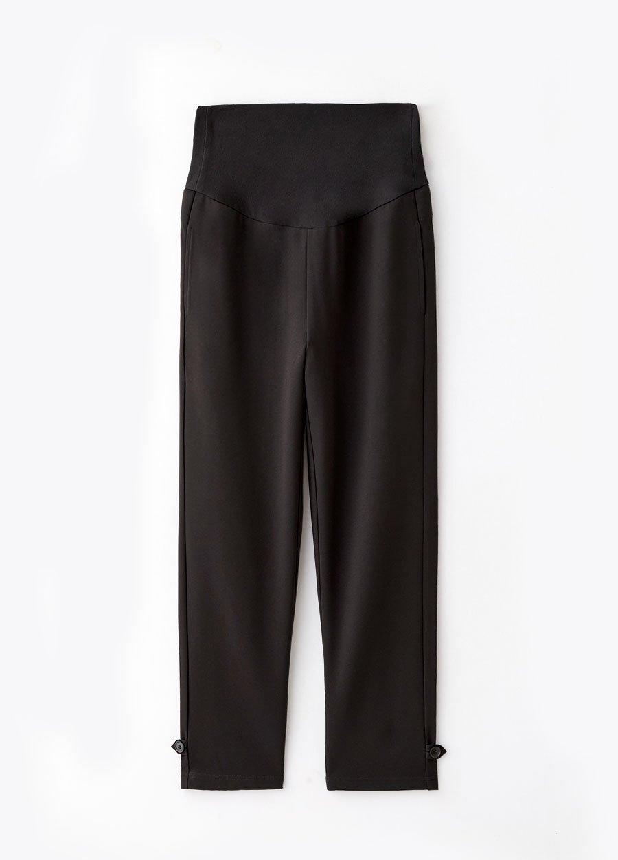 彈力修身錐形孕婦褲