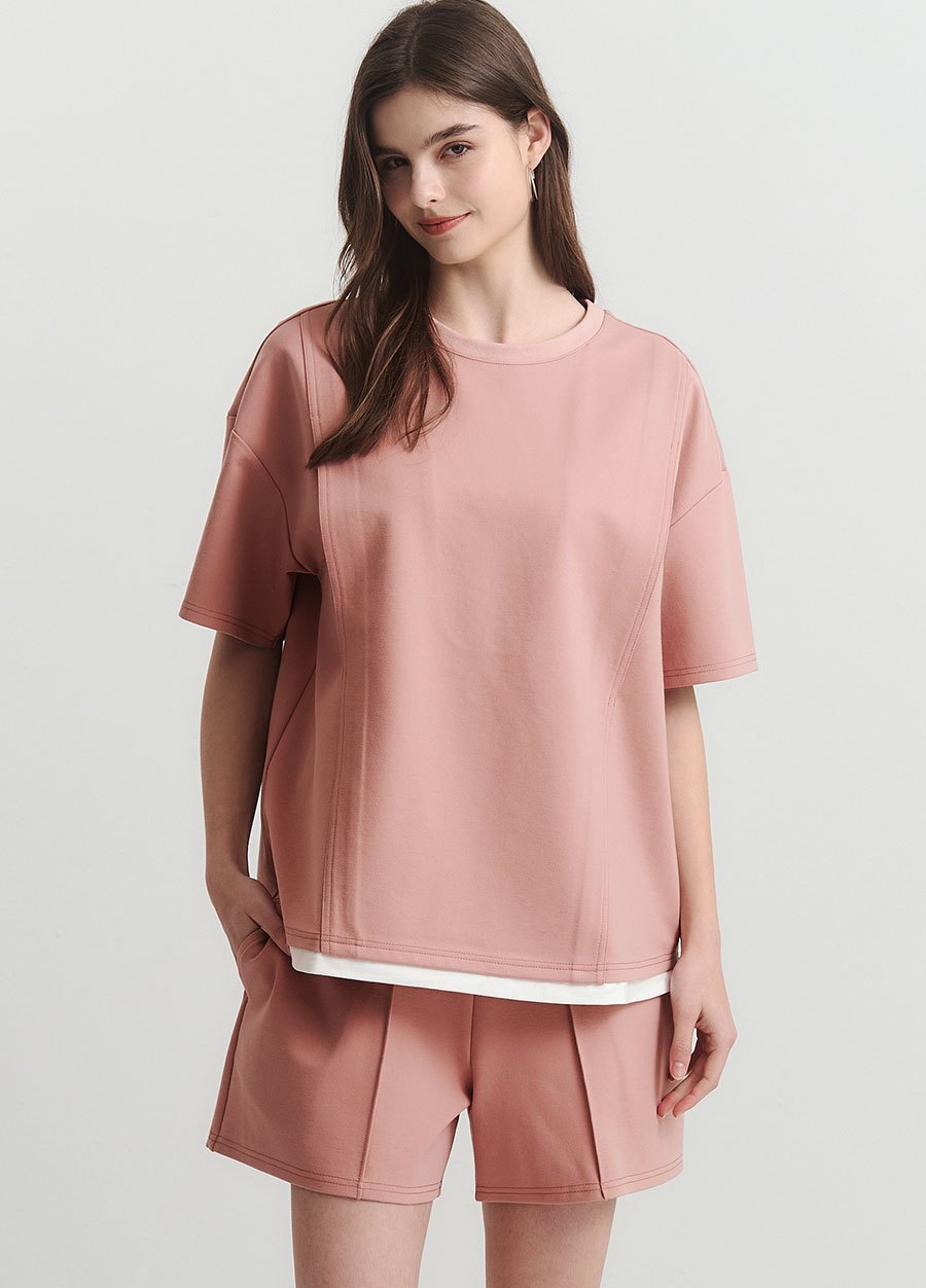 彈力涼感孕婦短褲