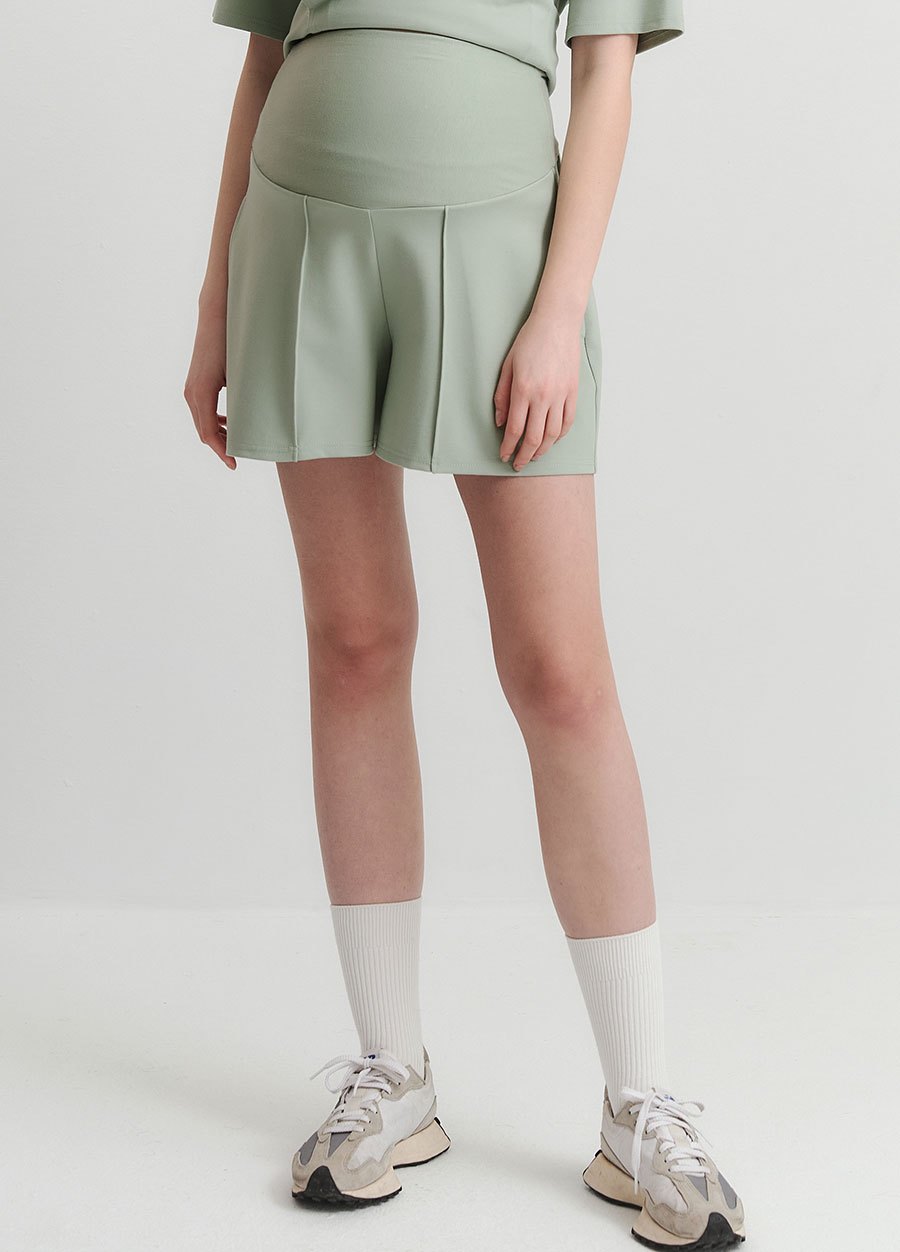 彈力涼感孕婦短褲