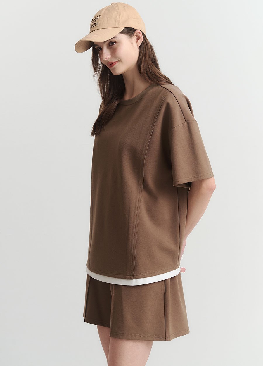 彈力涼感孕婦短褲