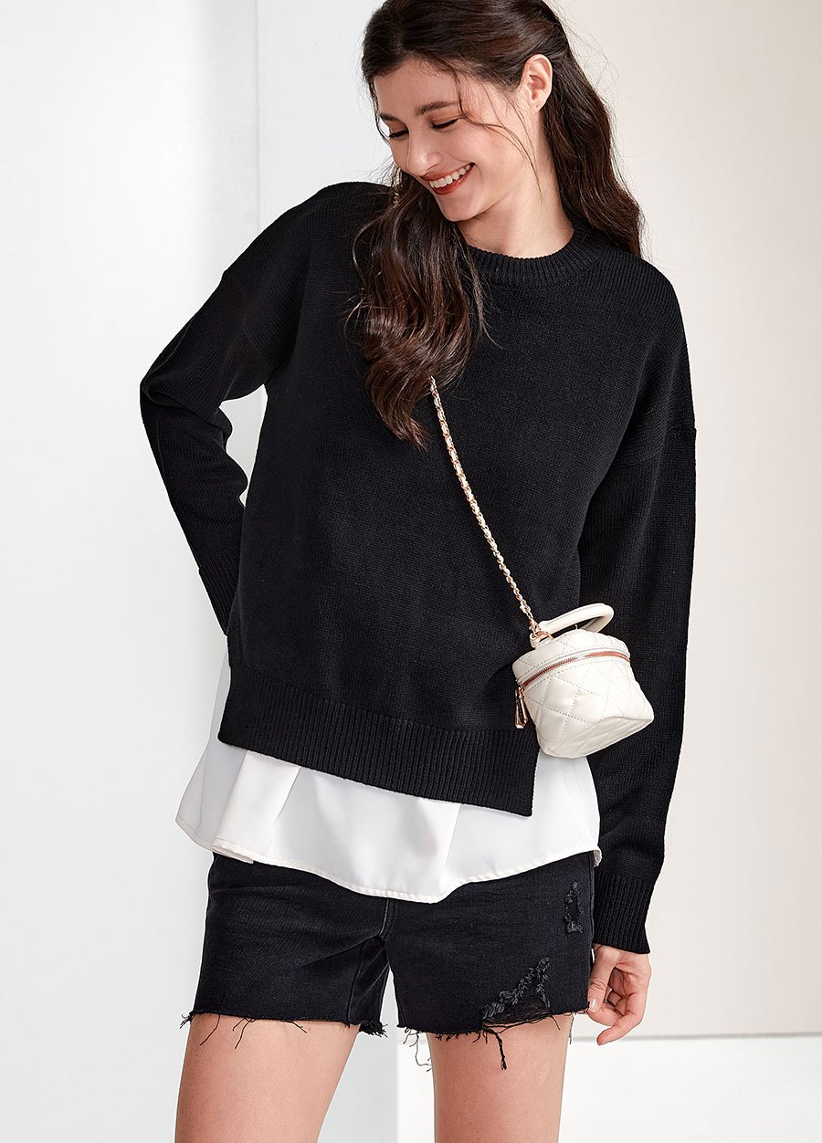 抽鬚割破牛仔孕婦短褲