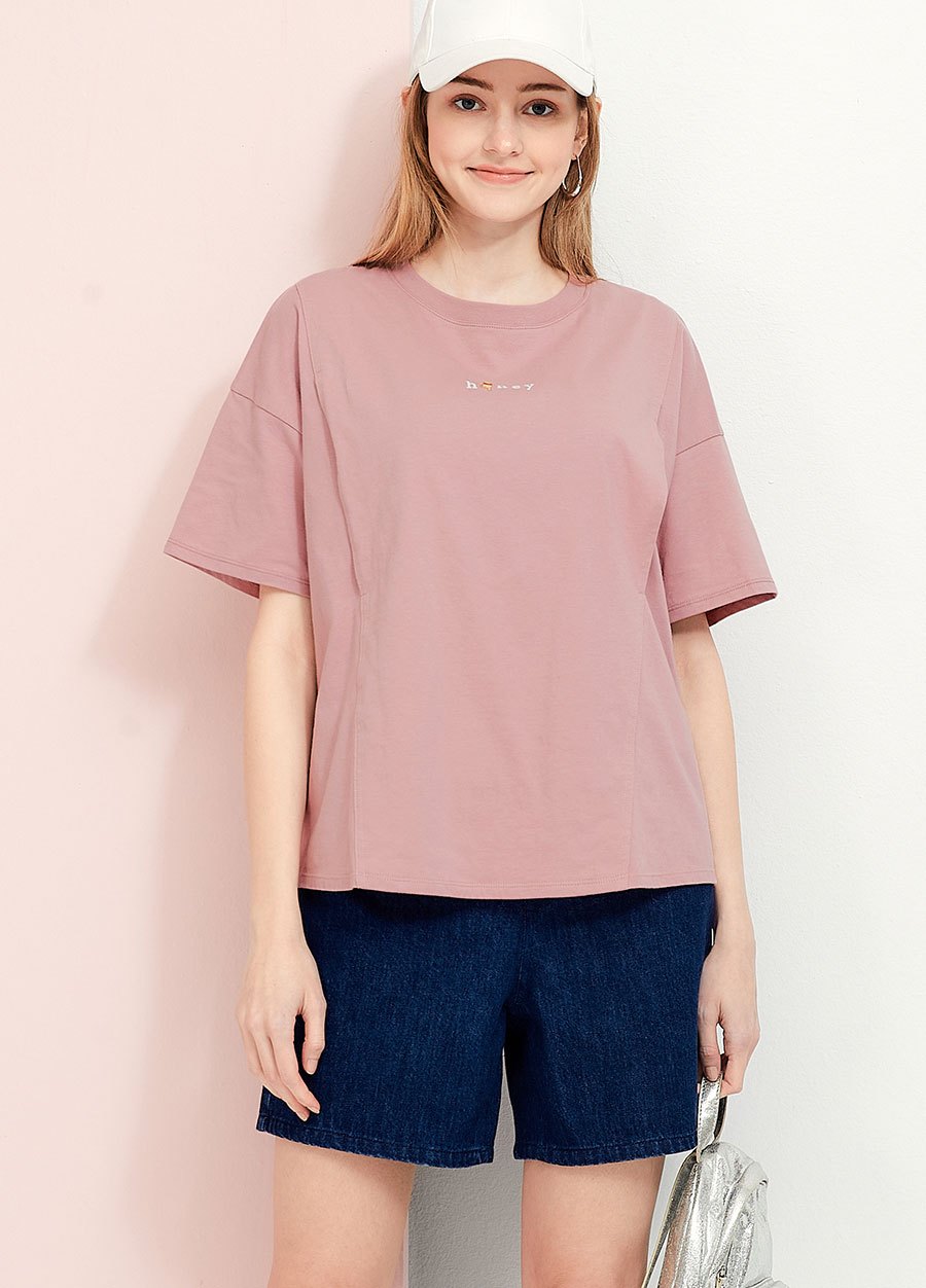 舒適A字牛仔孕婦短褲