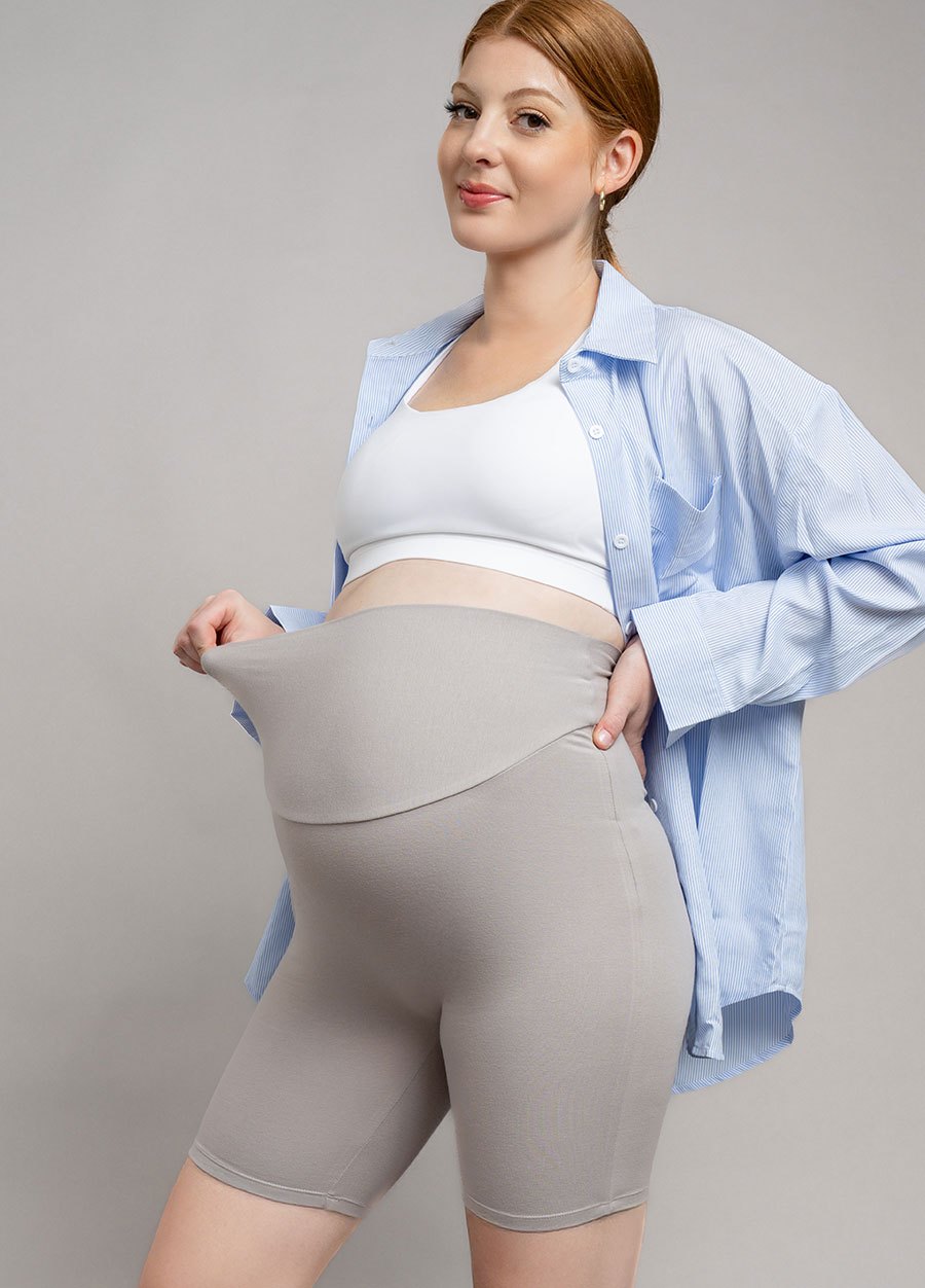 超彈舒適五分瑜珈孕婦褲