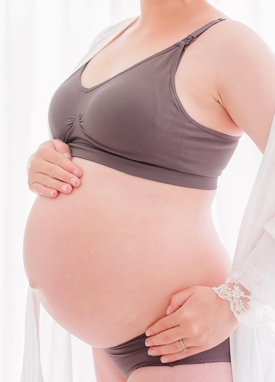 Meryl紗高透氣抗菌無痕哺乳內衣(固定罩杯)