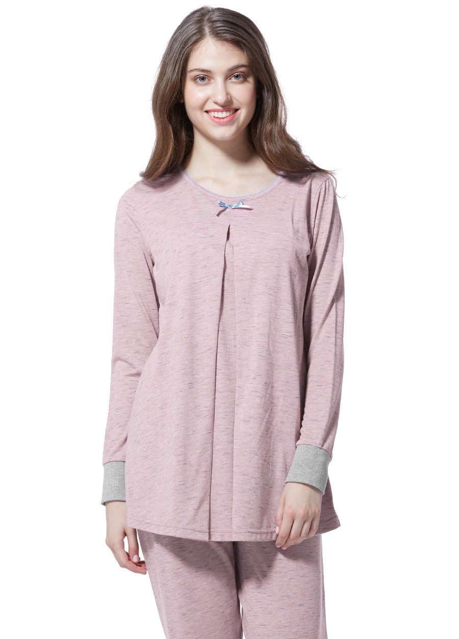 條紋孕哺居家服組(網路限定)