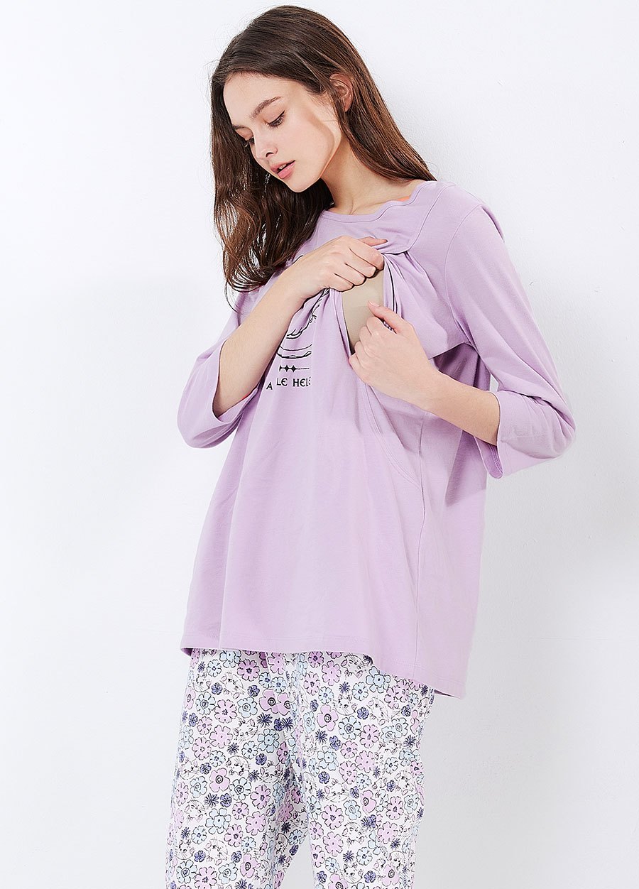 迪士尼瑪麗貓孕哺居家服組