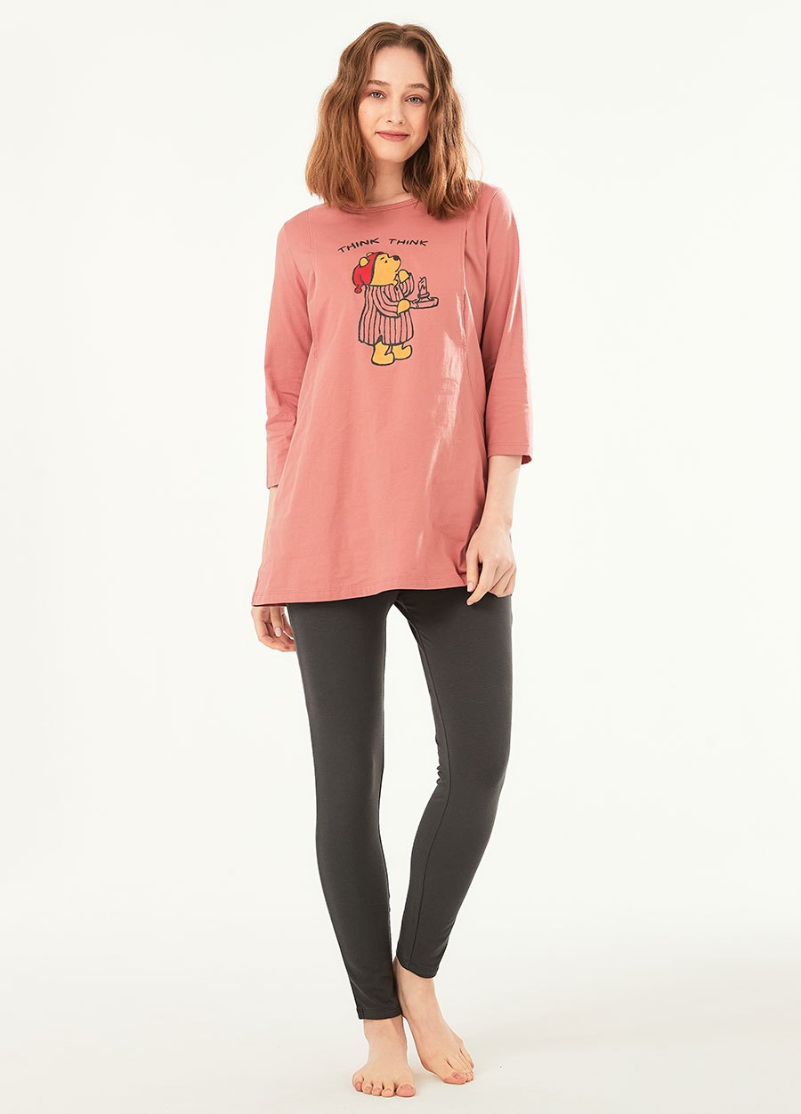 迪士尼小熊維尼孕哺居家服組