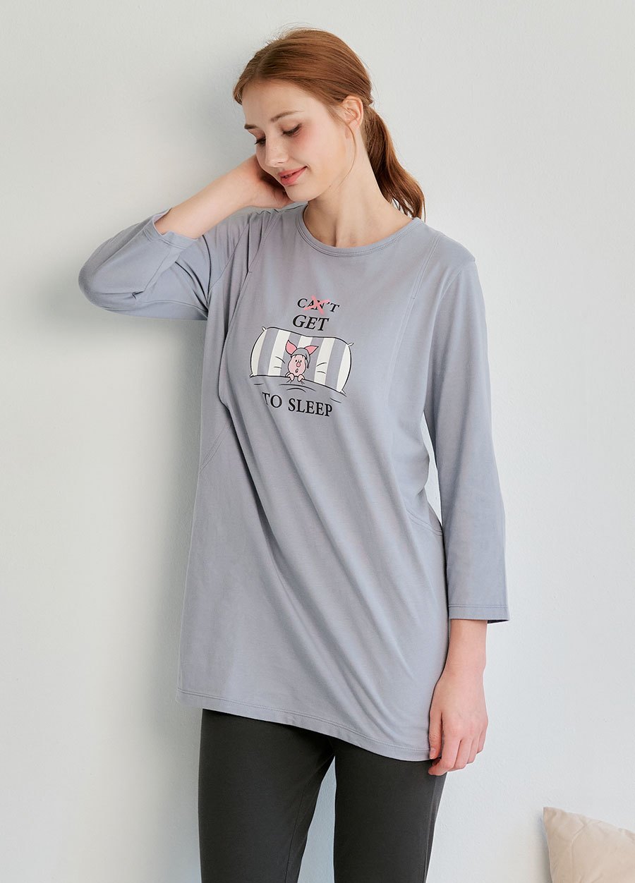 迪士尼維尼小豬孕哺居家服組