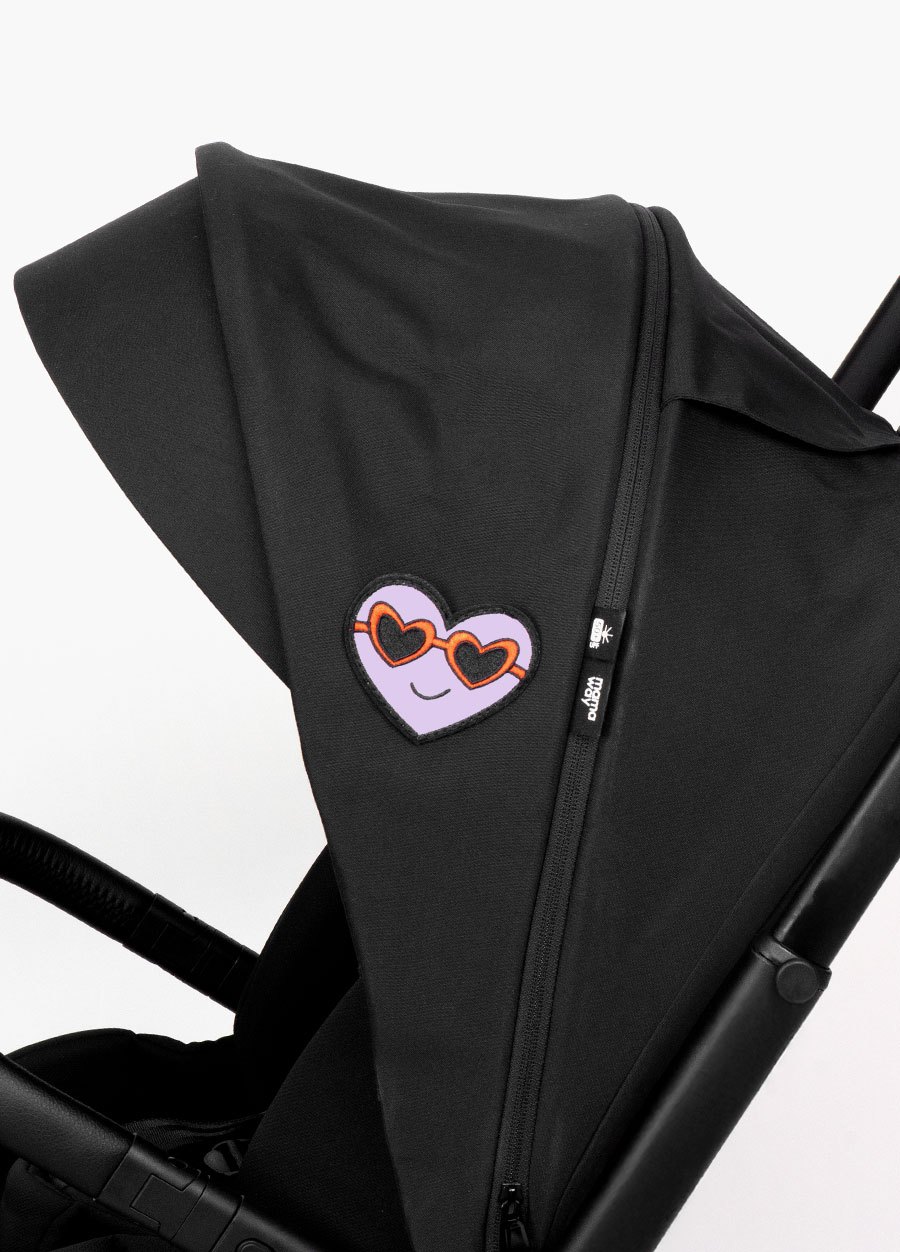 推車裝飾貼 (消光黑適用)