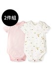 BABY Q彈棉質包屁衣(2入)-彩虹