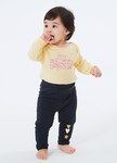 BABY 佩佩豬Q彈棉質長袖包屁衣-跳舞佩佩豬