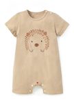 BABY 棉質連身包屁衣-刺蝟