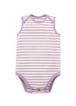 BABY Q彈棉質無袖包屁衣(2入)-芋圓