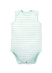 BABY Q彈棉質無袖包屁衣(2入)-薏仁
