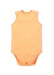 BABY Q彈棉質無袖包屁衣(2入)-跳跳虎