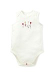 BABY Q彈棉質無袖包屁衣(2入)-氣球維尼