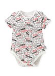BABY Q彈棉質包屁衣(2入)-標籤佩佩豬