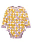 BABY Q彈棉質長袖包屁衣(2入)-芋圓